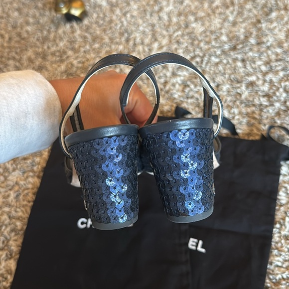 Chanel slingbacks sequins. - Picture 4 of 7